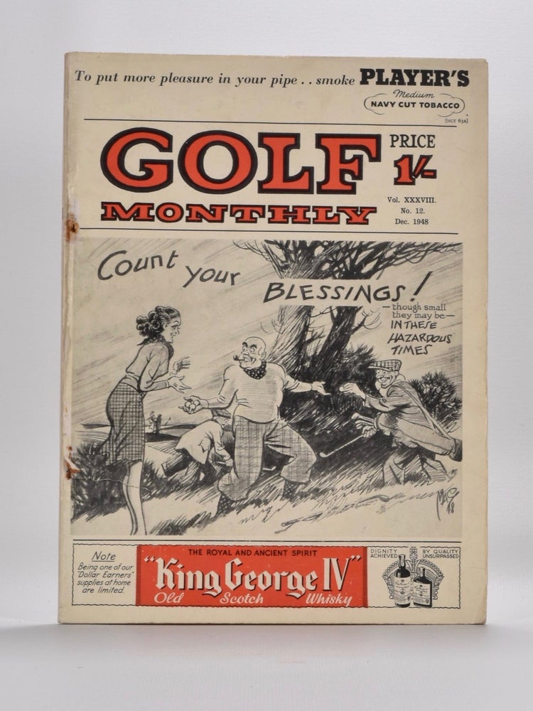 Item #6019 Golf Monthly Volume 38 No. 1 January 1948 to No. 12 December 1948. Golf Monthly "Magazine"
