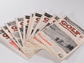 Item #6022 Golf Monthly Volume 46 No. 1 January 1956 10 issues. Golf Monthly "Magazine"