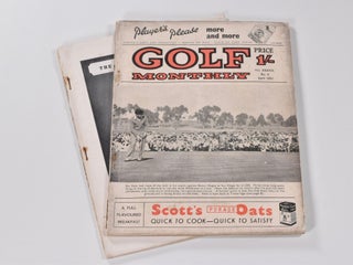 Item #6024 Golf Monthly Volume 37 No. 4 April 1947 2 issues. Golf Monthly "Magazine"