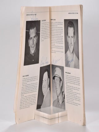 Ryder Cup 1965 Official Programme "fully signed by all competitor's"