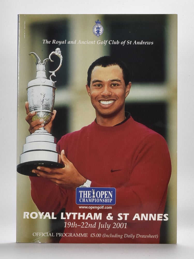 Item #6054 The Open Championship 2001 Official Programme. The Royal, Ancient Golf Club of St. Andrews.