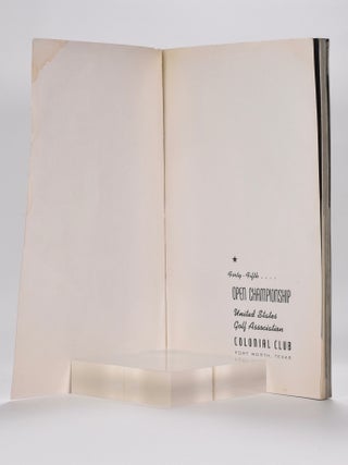 The 45th U.S. Open Championship Program.