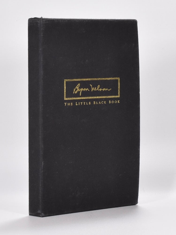 Item #6311 The Little Black Book. Byron Nelson.