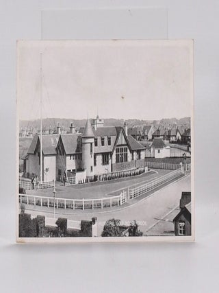 Item #6386 Golf Club House Troon Municipal. Postcard
