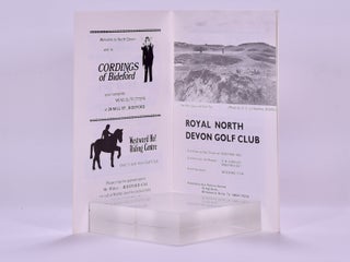 The Royal North Devon Golf Club.