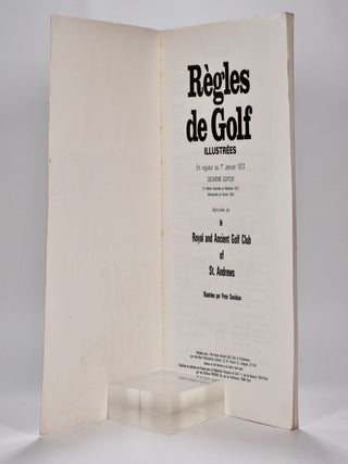 Rules of Golf / Regles de Golf Ilustrees