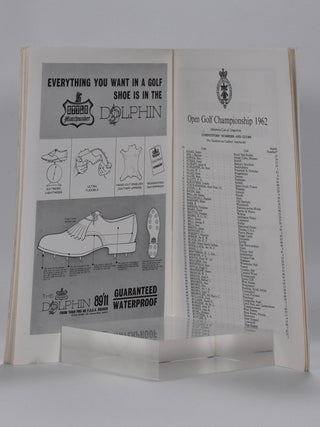 The Open Championship 1962. Official Programme.