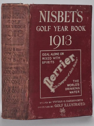 Item #6719 Nisbet's Golf Year Book 1913. Vyvyan G. Harmsworth