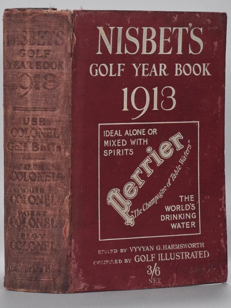 Item #6719 Nisbet's Golf Year Book 1913. Vyvyan G. Harmsworth.
