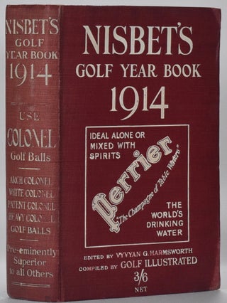 Item #6720 Nisbet's Golf Year Book 1914. Vyvyan G. Harmsworth