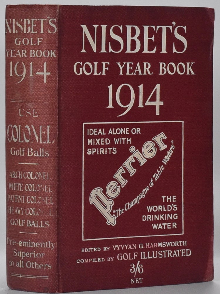 Item #6720 Nisbet's Golf Year Book 1914. Vyvyan G. Harmsworth.