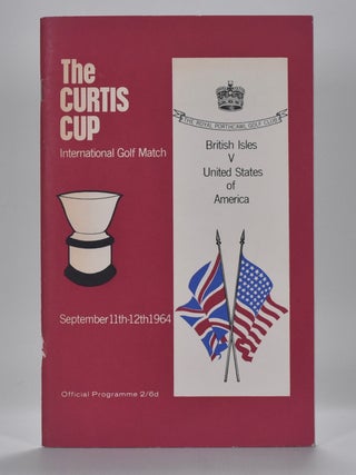 Item #6807 Curtis Cup Royal Porthcawl 1964. Ladies Golf Union