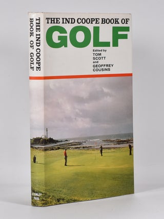 Item #7077 The Ind Coope Book of Golf. Tom Scott, Geoffrey Cousins
