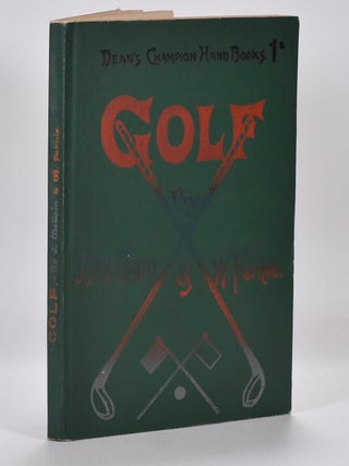 Item #7333 Dean's Champion Handbooks: Golf. J. McBain, W. Fernie