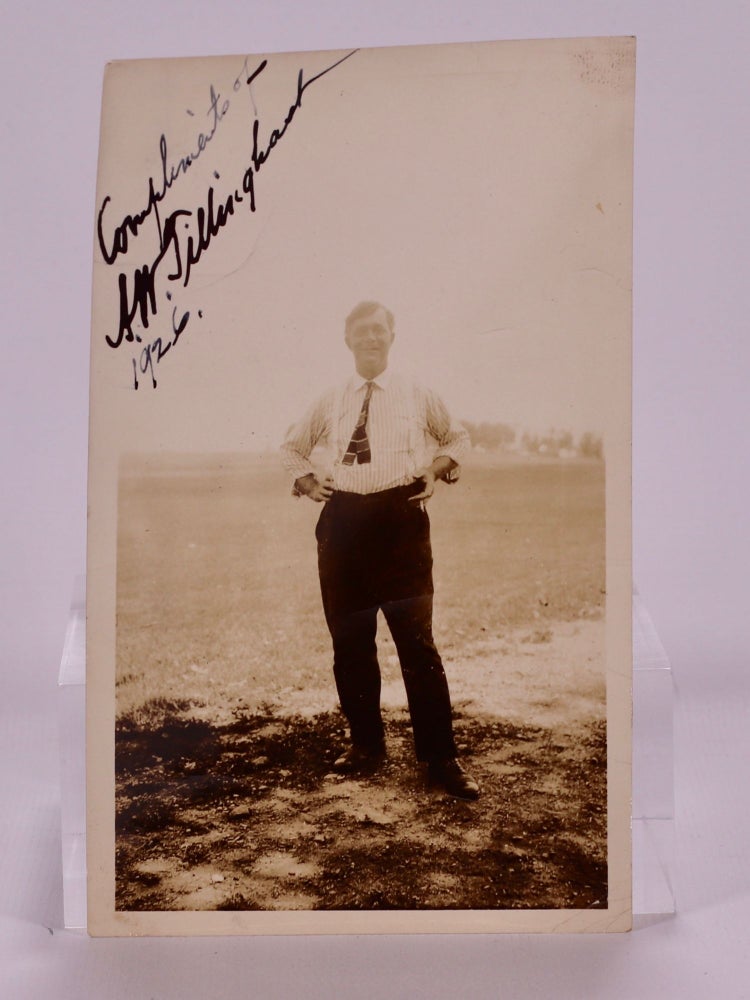 Item #7360 signed photograph 1926. A. W. Tillinghast.