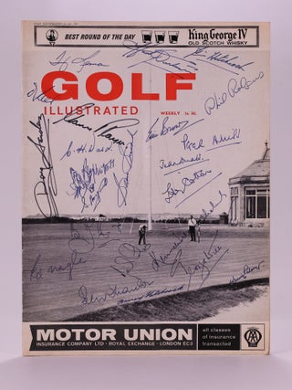 Item #7437 Golf Illustrated 1st July 1965. Golf illustrated magazine "signed"