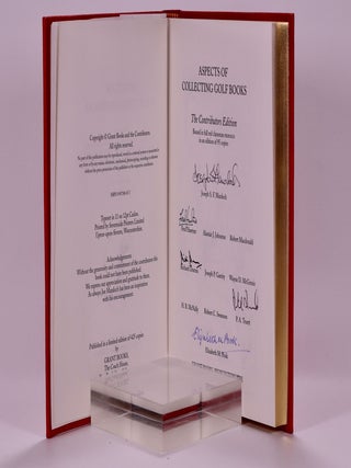 Aspects of Collecting Golf Books.
