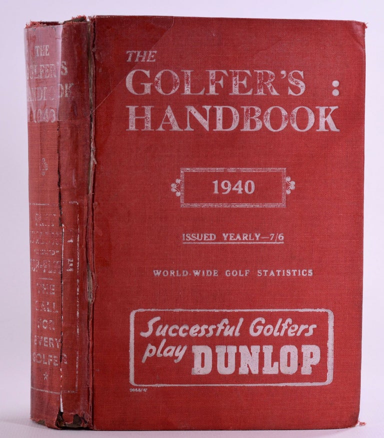 Item #7658 The Golfer´s Handbook. Golfer's Handbook.