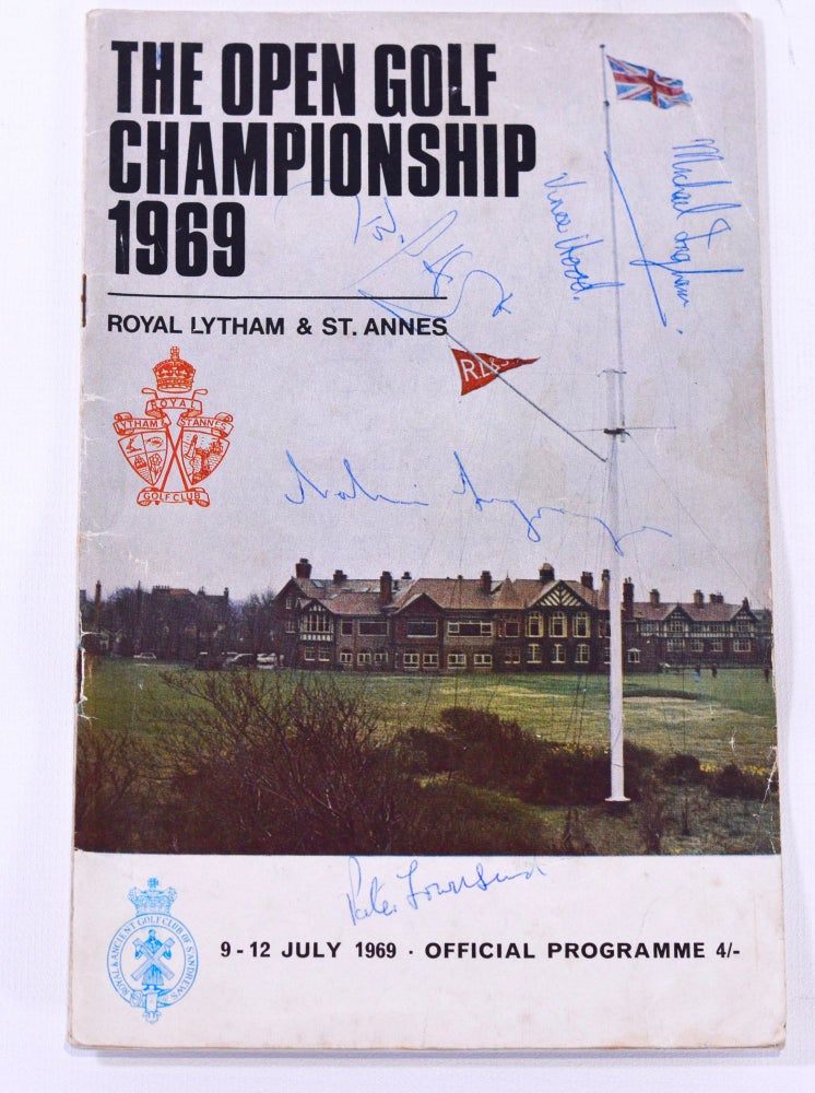 Item #7687 The Open Championship 1969. Official Programme. The Royal, Ancient Golf Club of St. Andrews.