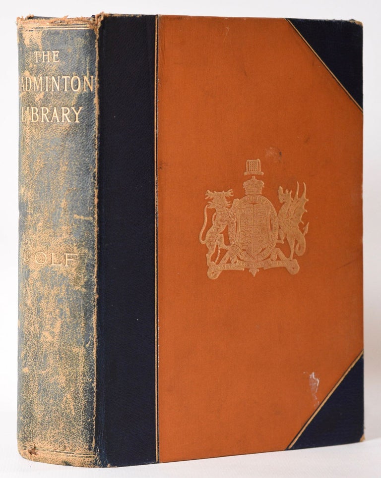 Item #7834 Golf (from the Badminton Library series). Horace Hutchinson.