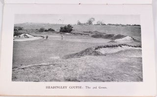 Golf in 1923; A booklet introducing the New Professional Tournament promoted by the "Yorkshire Evening News" Leeds.