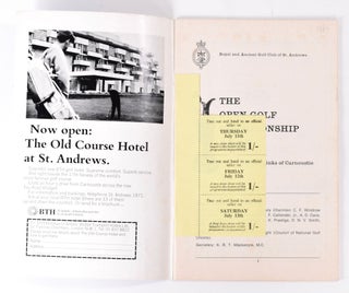 The Open Championship 1968. Official Programme.