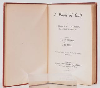 A Book of Golf: Imperial Athletic Library