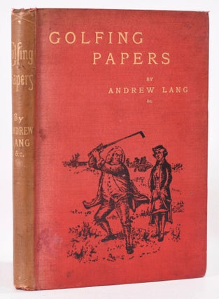Item #8135 A Batch of Golfing Papers. Andrew Lang