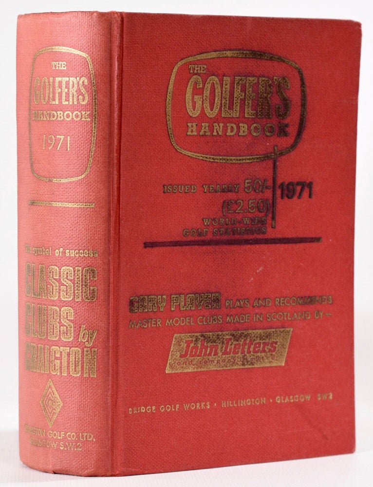 Item #8203 The Golfer´s Handbook. Golfer's Handbook.