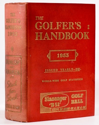 Item #8205 The Golfer´s Handbook. Golfer's Handbook