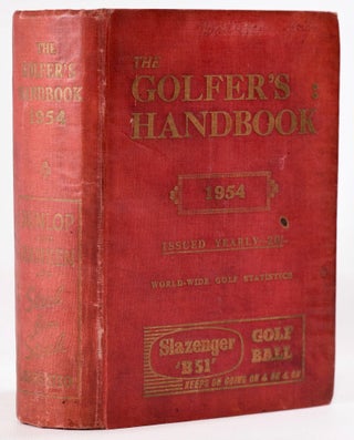 Item #8207 The Golfer´s Handbook. Golfer's Handbook