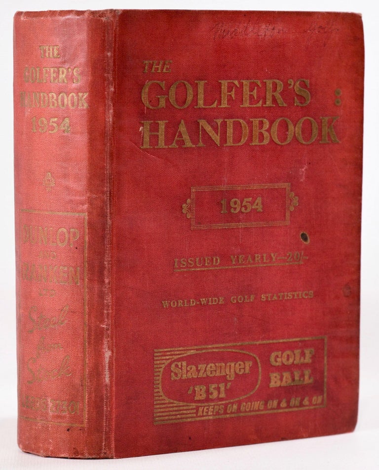 Item #8207 The Golfer´s Handbook. Golfer's Handbook.