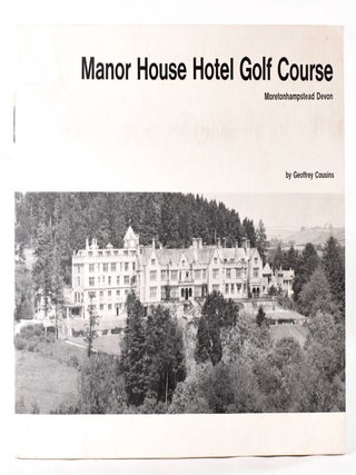 Item #8279 Manor House Hotel Golf Course, Official Handbook. Geoffrey Cousins