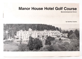 Item #8279 Manor House Hotel Golf Course, Official Handbook. Geoffrey Cousins