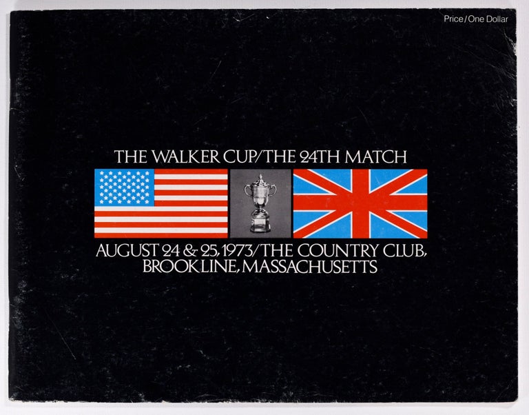 Item #8350 Walker Cup 1973 Official Golf Programme. R, A.