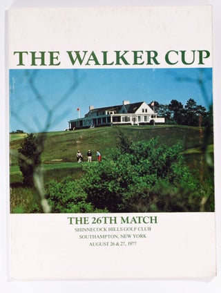 Item #8351 Walker Cup 1977 Official Golf Programme. U S. G. A