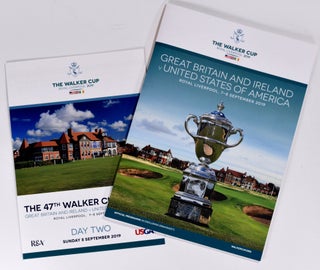 Walker Cup 2019 Official Golf Programme.