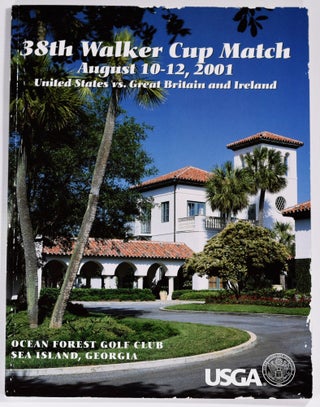 Item #8383 Walker Cup 2001 Official Golf Programme. R, A. / U. S. G. A