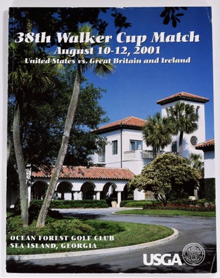 Item #8384 Walker Cup 2001 Official Golf Programme. R, A. / U. S. G. A