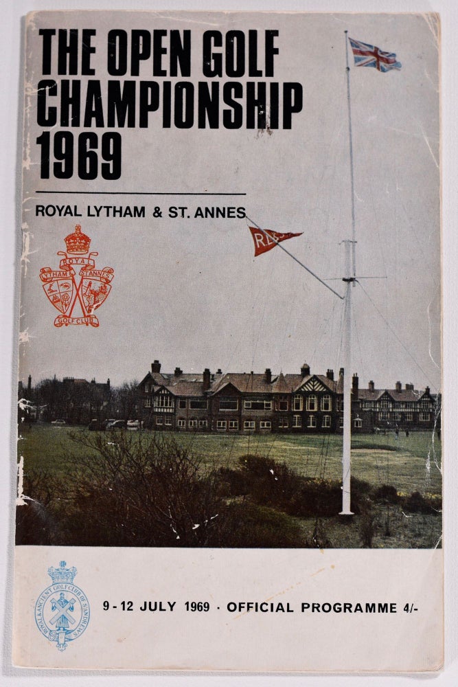 Item #8440 The Open Championship 1969. Official Programme signed by Bob Charles! The Royal, Ancient Golf Club of St. Andrews.