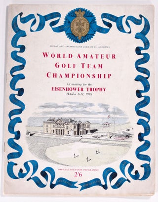 Item #8443 Eisenhower Trophy. International Golf Federation