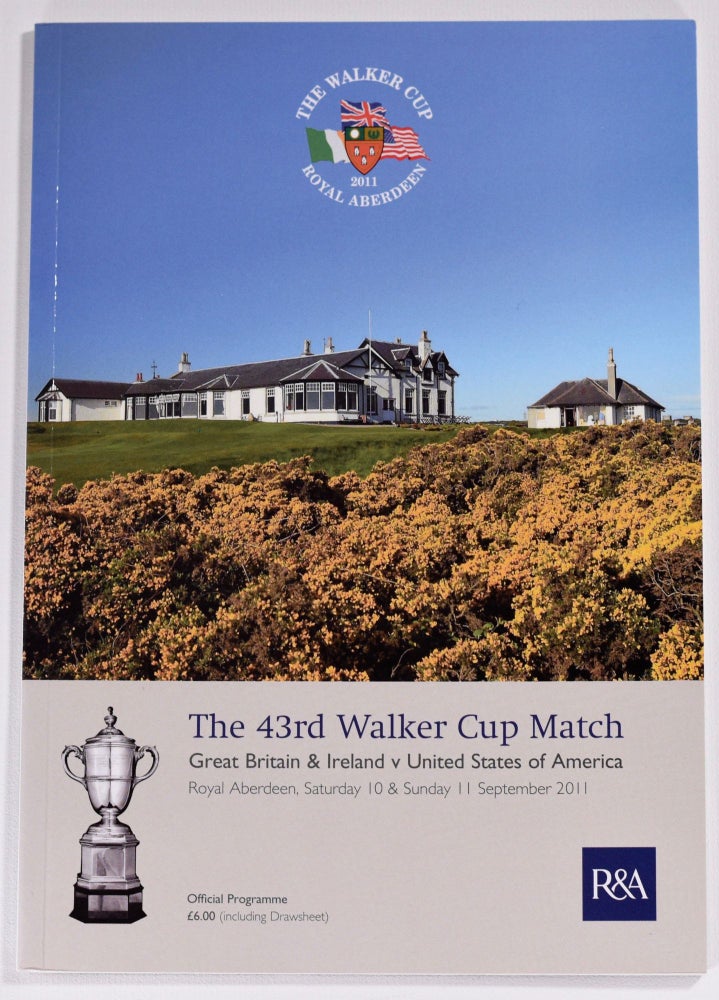 Item #8444 Walker Cup 2019 Official Golf Programme. R, A. / U. S. G. A.