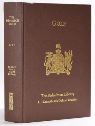 Item #8536 Golf (from the Badminton Library series). Horace G. Hutchinson