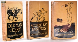 Item #8548 Fore! & Score by Innings & Old Man Curry (Set of 3 titles, all in dust jackets!)....