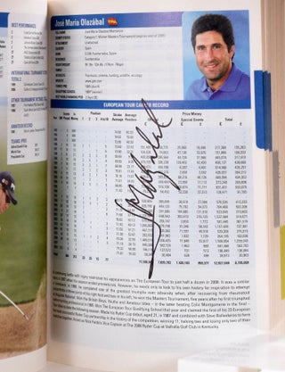 Official Guide 2009 multiple signatures!; 27 different Major winners!!
