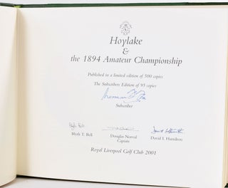 Hoylake & the 1894 Amateur Championship