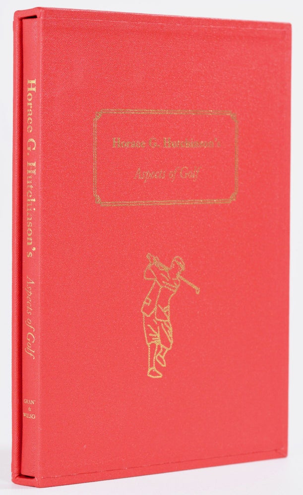 Item #8667 Aspects of Golf. Horace G. Hutchinson.