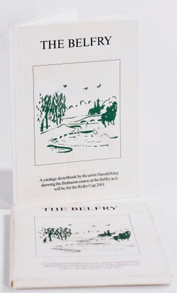 Item #8744 The Belfry; A yardage sketchbook by the artist Harold Riley. Harold Riley