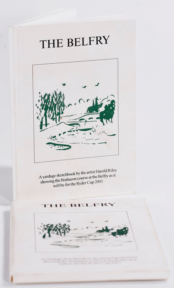 Item #8744 The Belfry; A yardage sketchbook by the artist Harold Riley. Harold Riley.