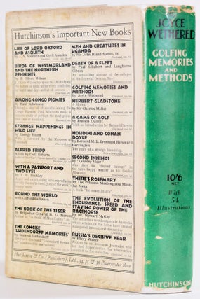 Golfing Memories and Methods.